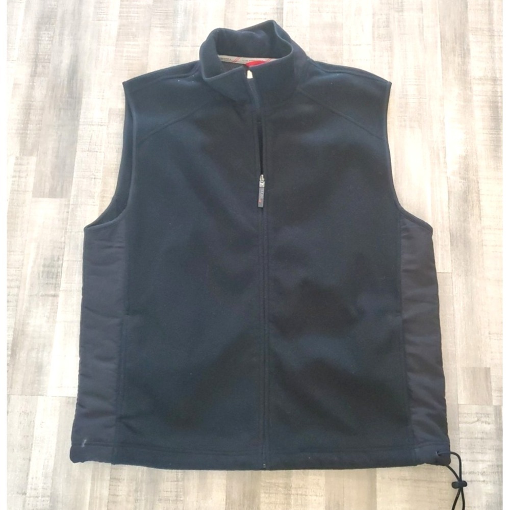 Izod PFX Perform X‎ Golf Vest Full Zip Men's XL Black XG